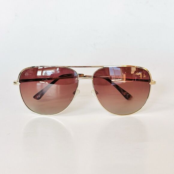 Prive Revaux Stunt Man Rose Gold Aviator Polarized Sunglasses 62-14-140 main image 8